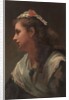 His First Model-Miss Russell, c. 1873 by William Morris Hunt (attributed to)