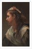 His First Model-Miss Russell, c. 1873 by William Morris Hunt (attributed to)