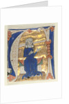 Historiated Initial Excised from a Bible, 1200s by Unknown