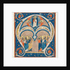 Historiated Initial Excised from a Responsorial: Christ in Majesty with Saints, c. 1280-1300 by Unknown
