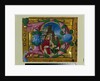 Historiated Initial Excised from a Choir Book: Two Martyr Saints, c. 1500-1510 by Girolamo dai Libri (circle of)