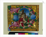 Historiated Initial Excised from a Choir Book: Two Martyr Saints, c. 1500-1510 by Girolamo dai Libri (circle of)