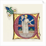 Historiated Initial Excised from an Antiphonary: Risen Christ in the Tomb, c. 1420-1450 by Unknown