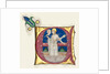 Historiated Initial Excised from an Antiphonary: Risen Christ in the Tomb, c. 1420-1450 by Unknown