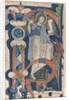 Historiated Initial Excised from a Choral Book: St. Michael and the Dragon, early 1200s by Unknown
