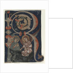 Historiated Initial Excised from a Gradual: The Three Marys at the Tomb, c. 1200-1230 by Unknown