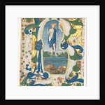 Historiated Initial Excised from an Antiphonary: The Resurrection, c. 1470-1475 by Francesco d'Antonio del Cherico
