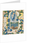 Historiated Initial Excised from an Antiphonary: The Resurrection, c. 1470-1475 by Francesco d'Antonio del Cherico