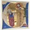 Historiated Initial Excised from a Bible, 1200s by Unknown