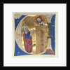 Historiated Initial Excised from a Bible, 1200s by Unknown
