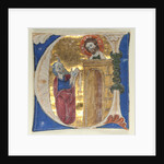 Historiated Initial Excised from a Bible, 1200s by Unknown