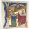 Historiated Initial Excised from a Bible, 1200s by Unknown