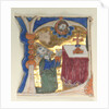 Historiated Initial Excised from a Bible, 1200s by Unknown