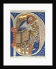 Historiated Initial Excised from a Bible: St. Paul Preaching, 1200s by Unknown