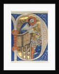 Historiated Initial Excised from a Bible: St. Paul Preaching, 1200s by Unknown