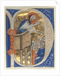 Historiated Initial Excised from a Bible: St. Paul Preaching, 1200s by Unknown