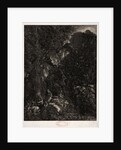 Holy Family with Deer, 1871 by Rodolphe Bresdin