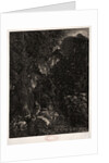 Holy Family with Deer, 1871 by Rodolphe Bresdin