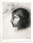 Homage to Goya: Upon Awakening I Saw the Goddess of the Intelligible?, 1885 by Odilon Redon