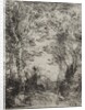 Horseman in the Woods, original impression 1854, printed in 1921 by Jean Baptiste Camille Corot; M. Le Garrec