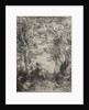 Horseman in the Woods, original impression 1854, printed in 1921 by Jean Baptiste Camille Corot; M. Le Garrec