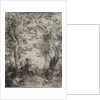 Horseman in the Woods, original impression 1854, printed in 1921 by Jean Baptiste Camille Corot; M. Le Garrec