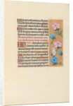 Hours of Queen Isabella the Catholic, Queen of Spain: Fol. 100r, c. 1500 by Master of the First Prayerbook of Maximillian