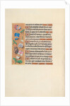 Hours of Queen Isabella the Catholic, Queen of Spain: Fol. 100v, c. 1500 by Master of the First Prayerbook of Maximillian