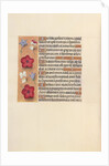 Hours of Queen Isabella the Catholic, Queen of Spain: Fol. 101v, c. 1500 by Master of the First Prayerbook of Maximillian