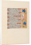 Hours of Queen Isabella the Catholic, Queen of Spain: Fol. 102r, c. 1500 by Master of the First Prayerbook of Maximillian