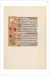 Hours of Queen Isabella the Catholic, Queen of Spain: Fol. 102v, c. 1500 by Master of the First Prayerbook of Maximillian