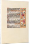 Hours of Queen Isabella the Catholic, Queen of Spain: Fol. 104r, c. 1500 by Master of the First Prayerbook of Maximillian