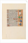 Hours of Queen Isabella the Catholic, Queen of Spain: Fol. 106r, c. 1500 by Master of the First Prayerbook of Maximillian