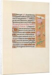 Hours of Queen Isabella the Catholic, Queen of Spain: Fol. 107r, c. 1500 by Master of the First Prayerbook of Maximillian