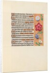 Hours of Queen Isabella the Catholic, Queen of Spain: Fol. 109r, c. 1500 by Master of the First Prayerbook of Maximillian