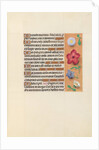 Hours of Queen Isabella the Catholic, Queen of Spain: Fol. 109r, c. 1500 by Master of the First Prayerbook of Maximillian