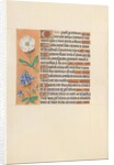 Hours of Queen Isabella the Catholic, Queen of Spain: Fol. 109v, c. 1500 by Master of the First Prayerbook of Maximillian