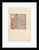 Hours of Queen Isabella the Catholic, Queen of Spain: Fol. 109v, c. 1500 by Master of the First Prayerbook of Maximillian