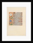 Hours of Queen Isabella the Catholic, Queen of Spain: Fol. 109v, c. 1500 by Master of the First Prayerbook of Maximillian