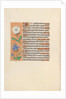 Hours of Queen Isabella the Catholic, Queen of Spain: Fol. 109v, c. 1500 by Master of the First Prayerbook of Maximillian