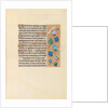 Hours of Queen Isabella the Catholic, Queen of Spain: Fol. 110r, c. 1500 by Master of the First Prayerbook of Maximillian