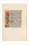 Hours of Queen Isabella the Catholic, Queen of Spain: Fol. 110v, c. 1500 by Master of the First Prayerbook of Maximillian