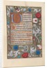 Hours of Queen Isabella the Catholic, Queen of Spain: Fol. 116r, c. 1500 by Master of the First Prayerbook of Maximillian