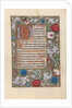 Hours of Queen Isabella the Catholic, Queen of Spain: Fol. 116r, c. 1500 by Master of the First Prayerbook of Maximillian