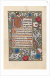 Hours of Queen Isabella the Catholic, Queen of Spain: Fol. 116r, c. 1500 by Master of the First Prayerbook of Maximillian