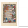 Hours of Queen Isabella the Catholic, Queen of Spain: Fol. 116r, c. 1500 by Master of the First Prayerbook of Maximillian