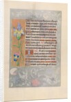 Hours of Queen Isabella the Catholic, Queen of Spain: Fol. 116v, c. 1500 by Master of the First Prayerbook of Maximillian