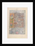 Hours of Queen Isabella the Catholic, Queen of Spain: Fol. 116v, c. 1500 by Master of the First Prayerbook of Maximillian