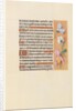 Hours of Queen Isabella the Catholic, Queen of Spain: Fol. 118r, c. 1500 by Master of the First Prayerbook of Maximillian
