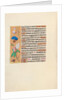 Hours of Queen Isabella the Catholic, Queen of Spain: Fol. 118v, c. 1500 by Master of the First Prayerbook of Maximillian
